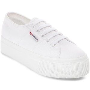 Superga 2790 Platform Sneaker White size 8
